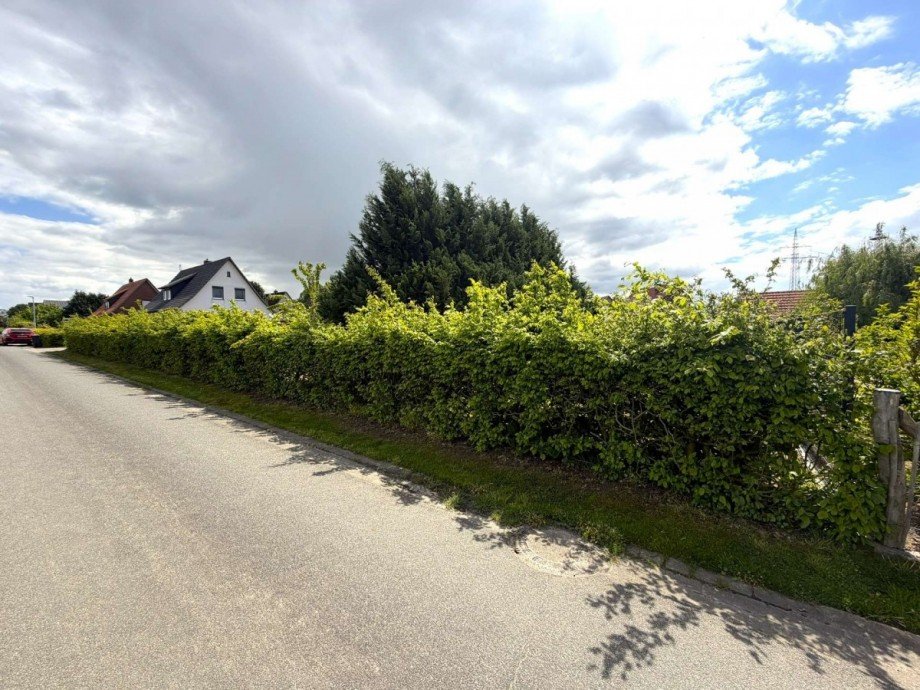 Stra�e von Westen Wohngrundst�ck Bassum