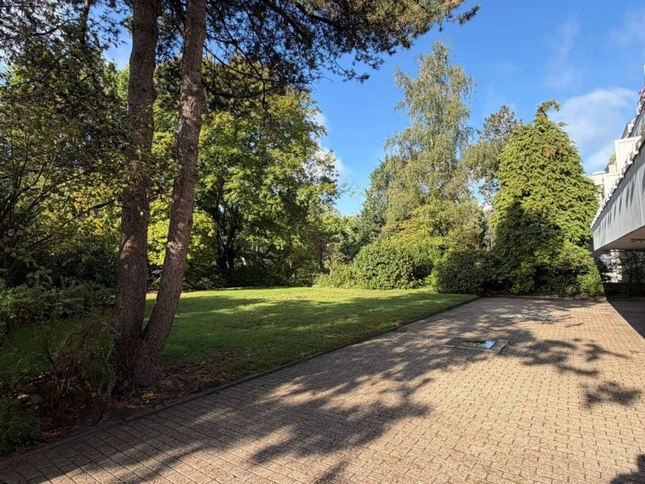 Gartenbereich Etagenwohnung Bremen