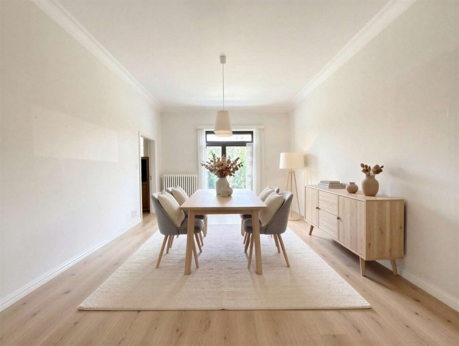 Esszimmer - Beispiel KI generiert Doppelhaush�lfte Bremen