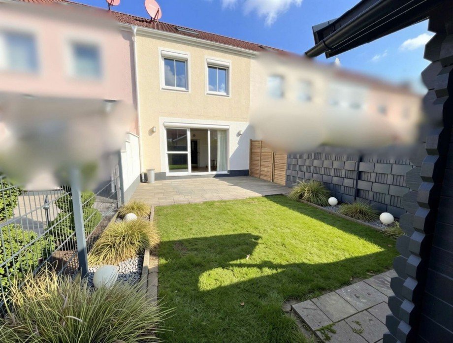 R�ckansicht Reihenmittelhaus Bremen