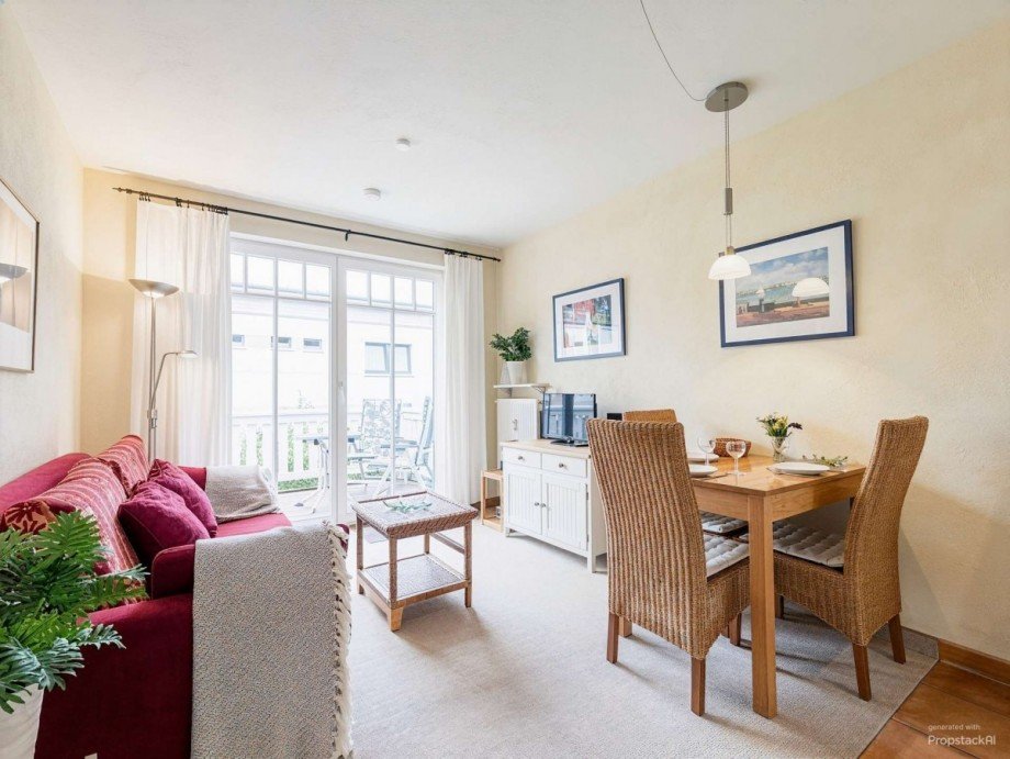 Wohnbereich Bild 1 Wohnung K�hlungsborn