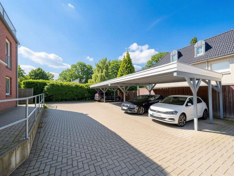 Carportanlage Penthousewohnung Hude