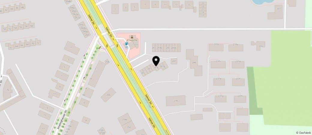 Umgebungsplan Mikro Haus Bremen