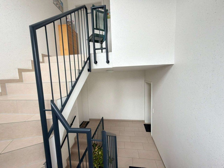 Helles Treppenhaus Penthousewohnung Hude