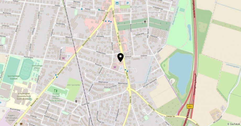 Umgebungsplan Makro B�rofl�che Stuhr