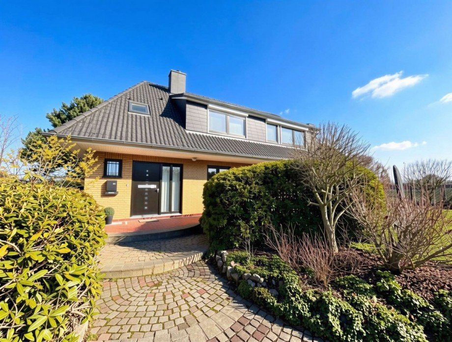 Eingangsansicht Haus Weyhe