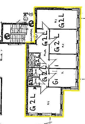 Grundriss 1. OG B�rofl�che Stuhr