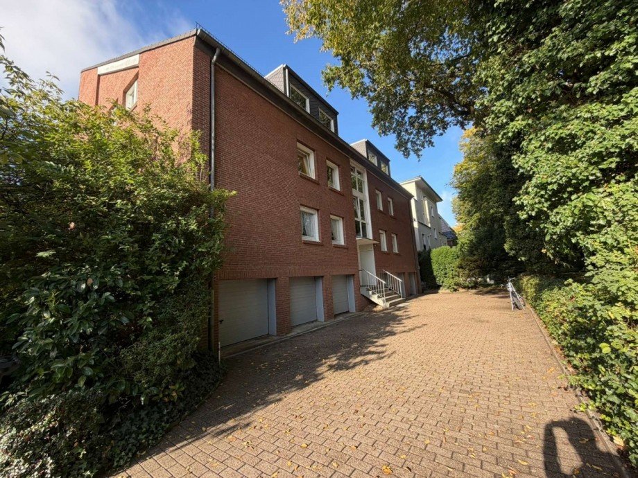 Ansicht von der Eingangsseite Etagenwohnung Bremen