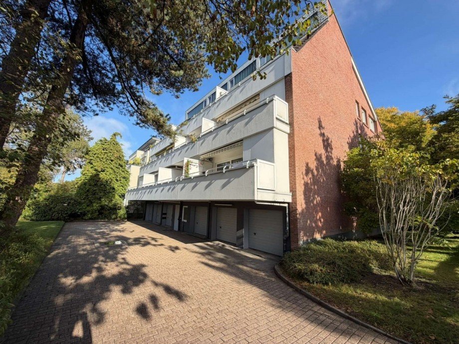 Seitliche Ansicht Etagenwohnung Bremen