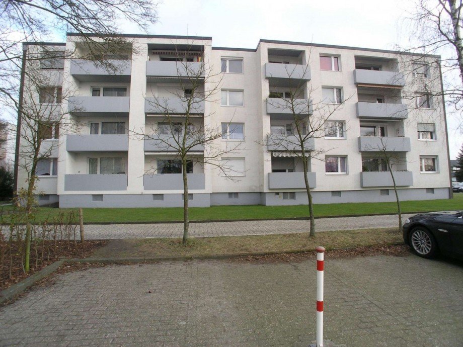 R�ckansicht Wohnung Stuhr