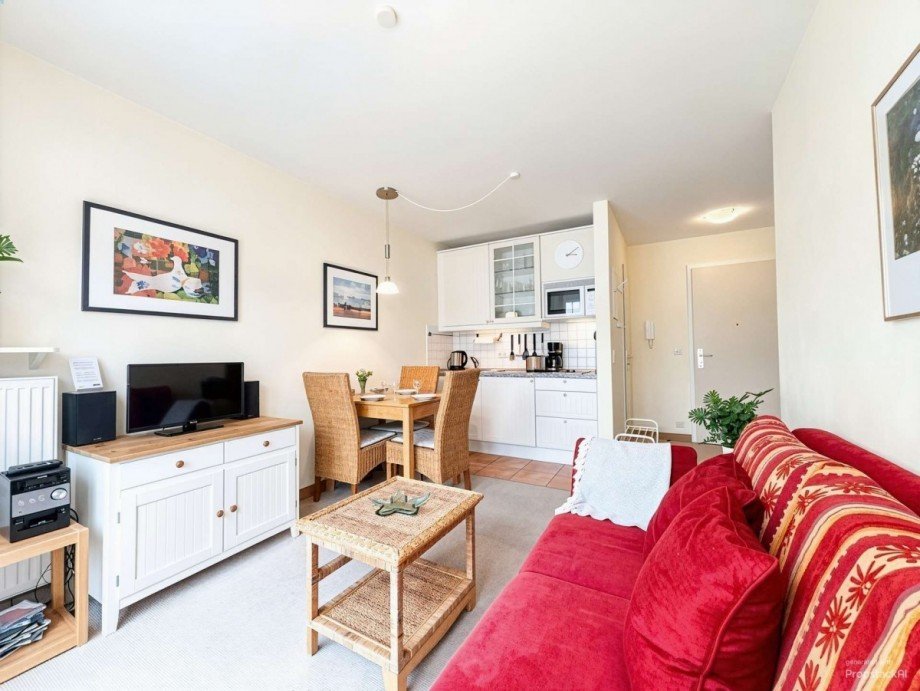 Wohnbereich Bild 2 Wohnung K�hlungsborn