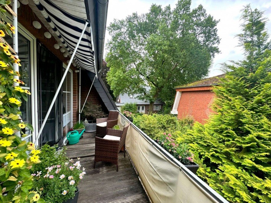 Balkon Bild 2 Etagenwohnung Weyhe