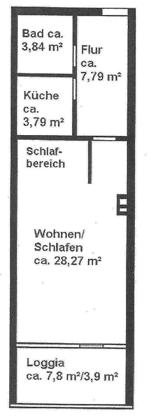 Grundriss Etagenwohnung Bremen