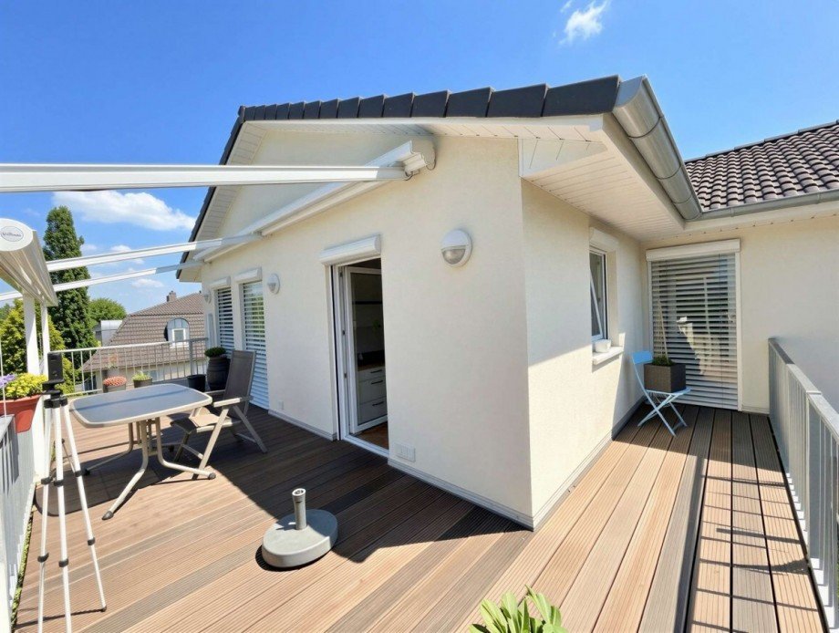 Westterrasse Bild 1 Penthousewohnung Hude
