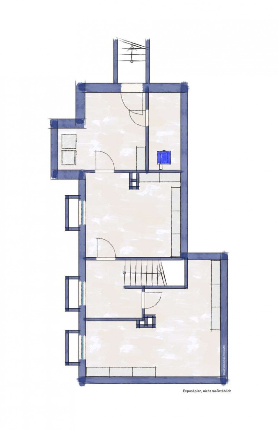 Grundriss Keller Doppelhaush�lfte Bremen