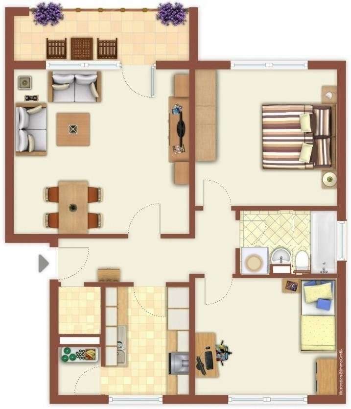Grundriss Wohnung Stuhr