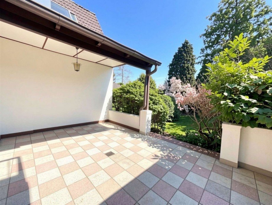 Terrasse Bild 1 Doppelhaush�lfte Bremen