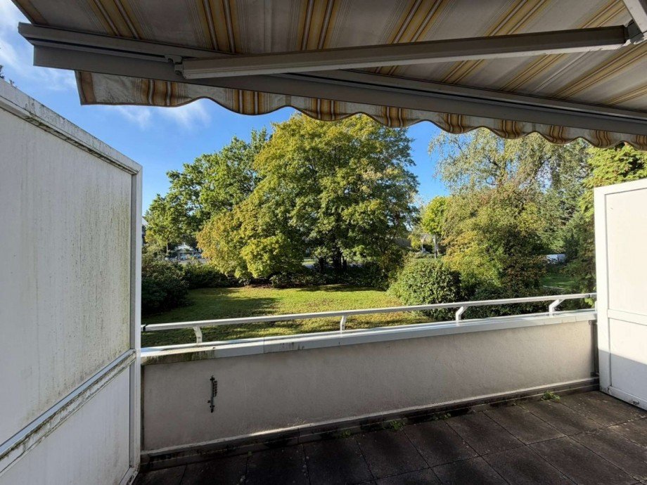 Blick vom Balkon Etagenwohnung Bremen